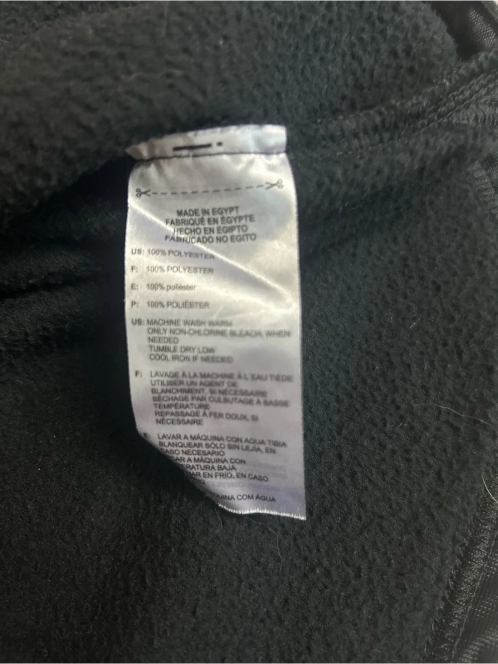 adidas golf Black fleece Long-Sleeve Turtleneck Top
